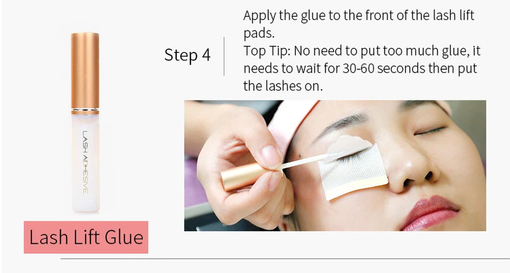 Drop shipping Fast Perm Mini Eyelash Kit Lashes lift Cilia Make Up Perming Lifting Growth Treatments Brushes Pads Beauty Tools