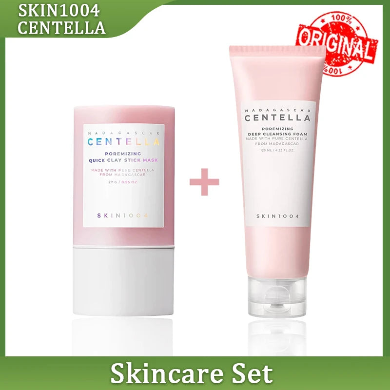 Skin1004 Centella Asiatica Toner Cleanser Facial Serum Cleansing Oil & Moisturizer Skincare Set Original Products