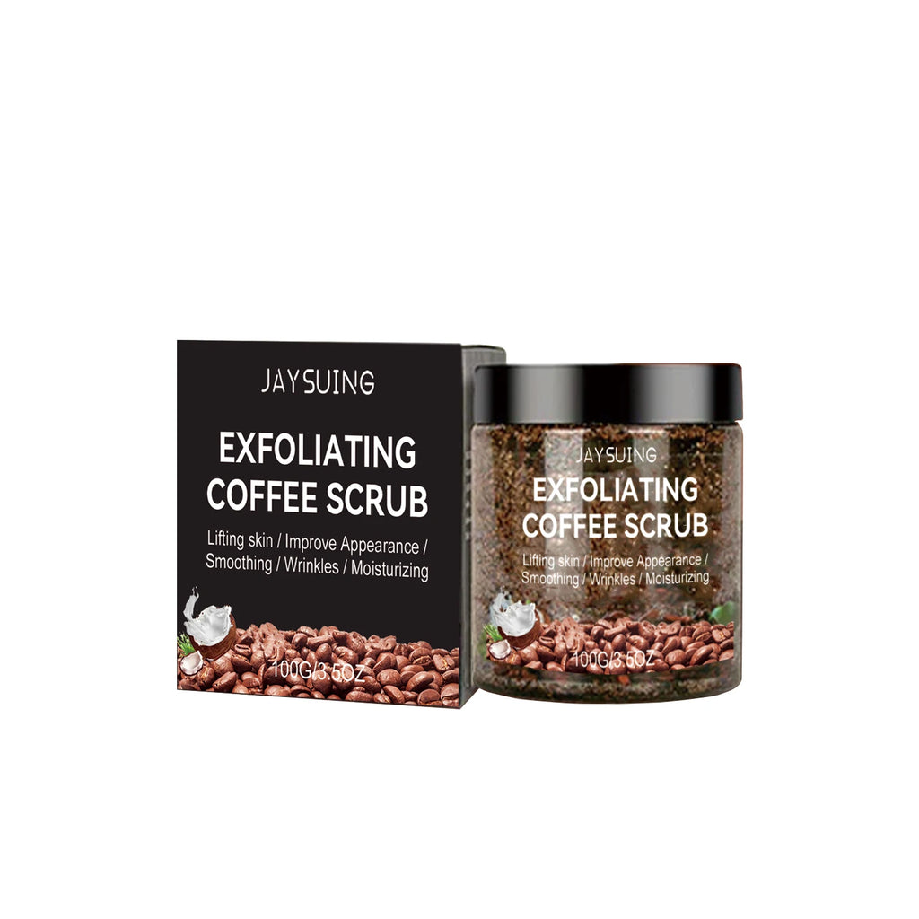 Coffee Exfoliating Scrub Remove Dead Skin Cleaning Smooth Moisturizing Body Brighten Skin Tone Nourish Scrub Suitable Whole Body