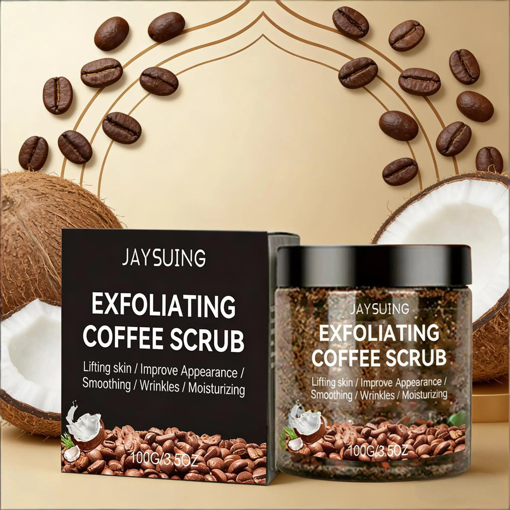 Coffee Exfoliating Scrub Remove Dead Skin Cleaning Smooth Moisturizing Body Brighten Skin Tone Nourish Scrub Suitable Whole Body